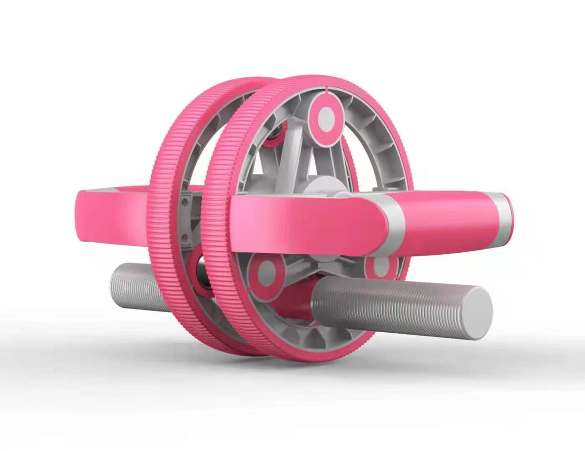 5-in-1 Ab Wheel Fitness Set in pink