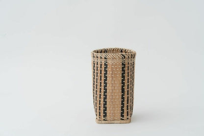 Handwoven Fair Trade Storage Basket in mixed colors