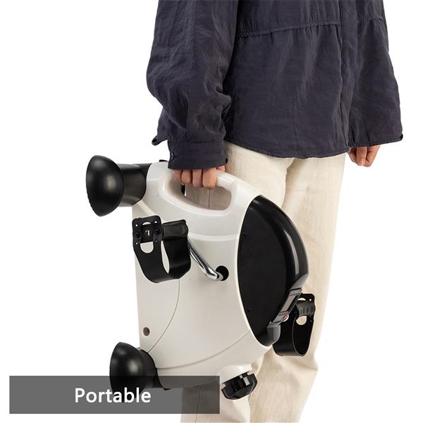 Carrying the lightweight portable mini exercise bike
