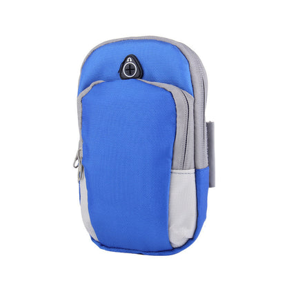 Running Phone Arm Band Pouch in blue