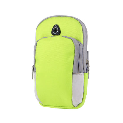 Running Phone Arm Band Pouch in green